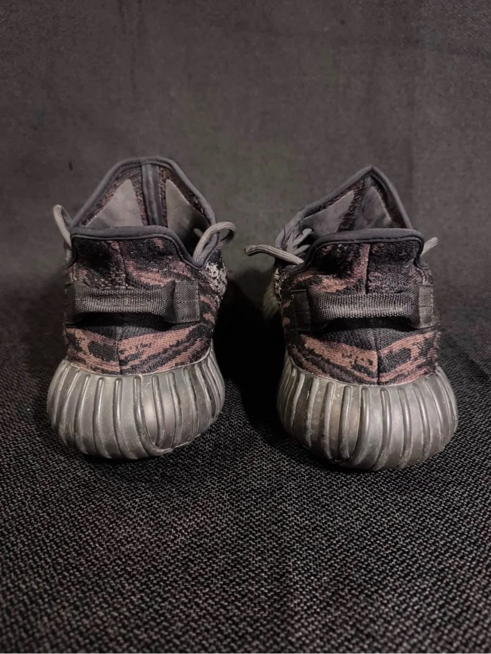 adidas Yeezy Boost 350 V2 Black with Brown/Gray Pattern
